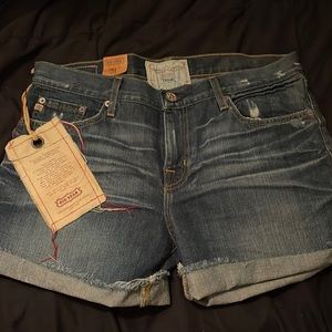Big star denim shorts